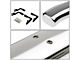 4-Inch Nerf Side Step Bars; Stainless Steel (05-21 Frontier Crew Cab)