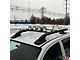 OMAC Top Roof Rack Side Rails; Black (05-21 Frontier Crew Cab)