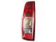 Tail Light; Chrome Housing; Red Clear Lens; Driver Side (05-14 Frontier)