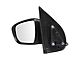 Manual Heated Mirrors with Blind Spot; Black (2022 Frontier)