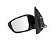 Manual Heated Mirrors with Blind Spot; Black (2022 Frontier)