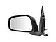 Powered Heated Mirror; Textured Black; Driver Side (05-16 Frontier)