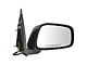 Powered Heated Mirror; Textured Black; Passenger Side (05-16 Frontier)