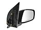 Powered Heated Mirror; Textured Black; Passenger Side (05-16 Frontier)