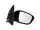 Powered Heated Mirrors with Blind Spot; Gloss Black (2022 Frontier)