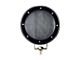 Max Bull Bar with 5.30-Inch Black Round Flood LED Lights; Black (05-21 Frontier)