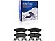 Vented 6-Lug Brake Rotor, Pad, Brake Fluid and Cleaner Kit; Front and Rear (05-24 V6 Frontier)