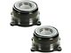 Wheel Hub Assemblies with Rear Wheel Bearing Modules; Front (05-19 4WD Frontier w/ Automatic Transmission)