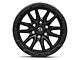 Fuel Wheels Rebel Matte Black 6-Lug Wheel; 17x9; 1mm Offset (05-21 Frontier)