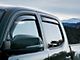 Weathertech Side Window Deflectors; Front; Dark Smoke (22-24 Frontier)