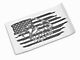 SEC10 Eagle Distress Novelty Decal; Black (Universal; Some Adaptation May Be Required)