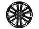 Fuel Wheels Rebar Gloss Black Milled 6-Lug Wheel; 20x9; 20mm Offset (17-24 Titan)