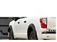 Rough Country Pocket Fender Flares; Brilliant Silver (17-24 Titan Crew Cab w/o Front Fender Emblem & Bedside Storage Compartments)