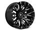 Fuel Wheels Quake Gloss Black Milled 6-Lug Wheel; 20x9; 1mm Offset (17-24 Titan)