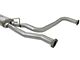 AFE Rebel Series 2.50-Inch Dual Exhaust System with Polished Tips; Middle Side Exit (17-24 Titan)