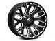 Fuel Wheels Warrior Gloss Black Milled 6-Lug Wheel; 20x10; -18mm Offset (04-15 Titan)