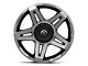 Fuel Wheels SFJ Matte Gunmetal 6-Lug Wheel; 20x9; 1mm Offset (04-15 Titan)