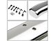 4-Inch Nerf Side Step Bars; Stainless Steel (04-15 Titan Crew Cab)