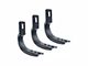 Go Rhino 5-Inch OE Xtreme Low Profile Side Step Bars; Textured Black (04-15 Titan King Cab)