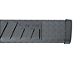 6-Inch BlackTread Side Step Bars without Mounting Brackets; Textured Black (16-24 Titan XD Regular Cab)