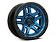 Fuel Wheels Ammo Gloss Blue with Black Bead Ring 6-Lug Wheel; 20x10; -18mm Offset (04-15 Titan)