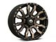 Fuel Wheels Blitz Matte Black Double Dark Tint 6-Lug Wheel; 18x9; -12mm Offset (17-24 Titan)