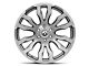 Fuel Wheels Blitz Platinum Brushed Gunmetal 6-Lug Wheel; 20x9; 20mm Offset (04-15 Titan)