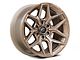 Fuel Wheels Flux Platinum Bronze 6-Lug Wheel; 18x9; 1mm Offset (04-15 Titan)