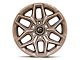 Fuel Wheels Flux Platinum Bronze 6-Lug Wheel; 18x9; 1mm Offset (04-15 Titan)