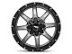 Moto Metal MO970 Gloss Gray Center with Gloss Black Lip 6-Lug Wheel; 20x10; -18mm Offset (17-24 Titan)