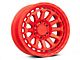 Black Rhino Raid Gloss Red 6-Lug Wheel; 18x9.5; 12mm Offset (17-24 Titan)