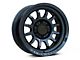 Black Rhino Rapid Midnight Blue 6-Lug Wheel; 18x9; 12mm Offset (04-15 Titan)