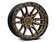 Fuel Wheels Rebel Matte Bronze 6-Lug Wheel; 18x9; 1mm Offset (04-15 Titan)