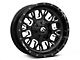 Fuel Wheels Stroke Gloss Black Milled 6-Lug Wheel; 18x9; 1mm Offset (04-15 Titan)