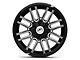 XF Offroad XF-232 Gloss Black Milled 6-Lug Wheel; 20x9; 0mm Offset (17-24 Titan)