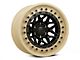 Black Rhino Alpha Matte Black with Sand Lip 6-Lug Wheel; 20x10; -18mm Offset (17-24 Titan)