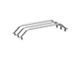 Heavy Metal Off-Road 9-Inch Triple Bed Bars; Bare Steel (04-15 Titan)