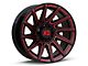 XD Specter Gloss Black with Red Tint 6-Lug Wheel; 20x10; -18mm Offset (16-24 Titan XD)