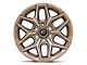 Fuel Wheels Flux Platinum Bronze 6-Lug Wheel; 18x9; 1mm Offset (16-24 Titan XD)