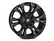 Fuel Wheels Vapor Matte Black Double Dark Tint 6-Lug Wheel; 18x9; -12mm Offset (16-24 Titan XD)