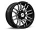 XF Offroad XF-232 Gloss Black Milled 6-Lug Wheel; 20x9; 0mm Offset (16-24 Titan XD)