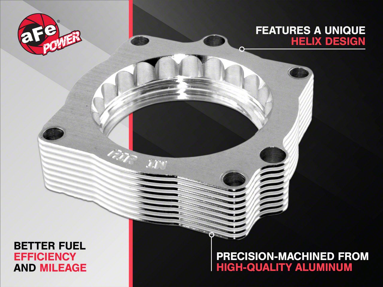 AFE Silver Bullet Throttle Body Spacer (11-21 5.7L HEMI Jeep Grand Cherokee  WK2)