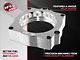 AFE Silver Bullet Throttle Body Spacer (11-21 5.7L HEMI Jeep Grand Cherokee WK2)