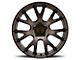 Hellcat Gloss Bronze Wheel; 22x9.5 (07-18 Jeep Wrangler JK)