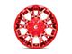 Fuel Wheels Twitch Candy Red Milled 5-Lug Wheel; 20x10; -18mm Offset (07-13 Tundra)