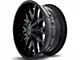 Hardrock Offroad Affliction Gloss Black 5-Lug Wheel; 20x10; -19mm Offset (14-21 Tundra)