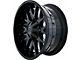 Hardrock Offroad Affliction Satin Black Milled 5-Lug Wheel; 20x9; 18mm Offset (14-21 Tundra)