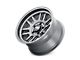 Dirty Life Canyon Satin Graphite 6-Lug Wheel; 17x9; -12mm Offset (2024 Tacoma)