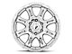 Raceline Raptor Chrome 6-Lug Wheel; 18x9; -6mm Offset (16-24 Titan XD)