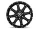 Raceline Assault Black 6-Lug Wheel; 20x9; 30mm Offset (16-24 Titan XD)